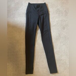 Victoria secret xs sport black pocket full length leggings athletic
